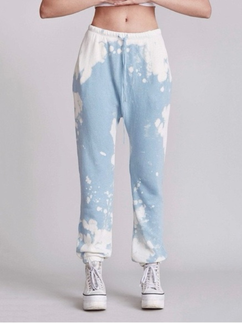 R13 Drop Rise Tie-Dye Joggers